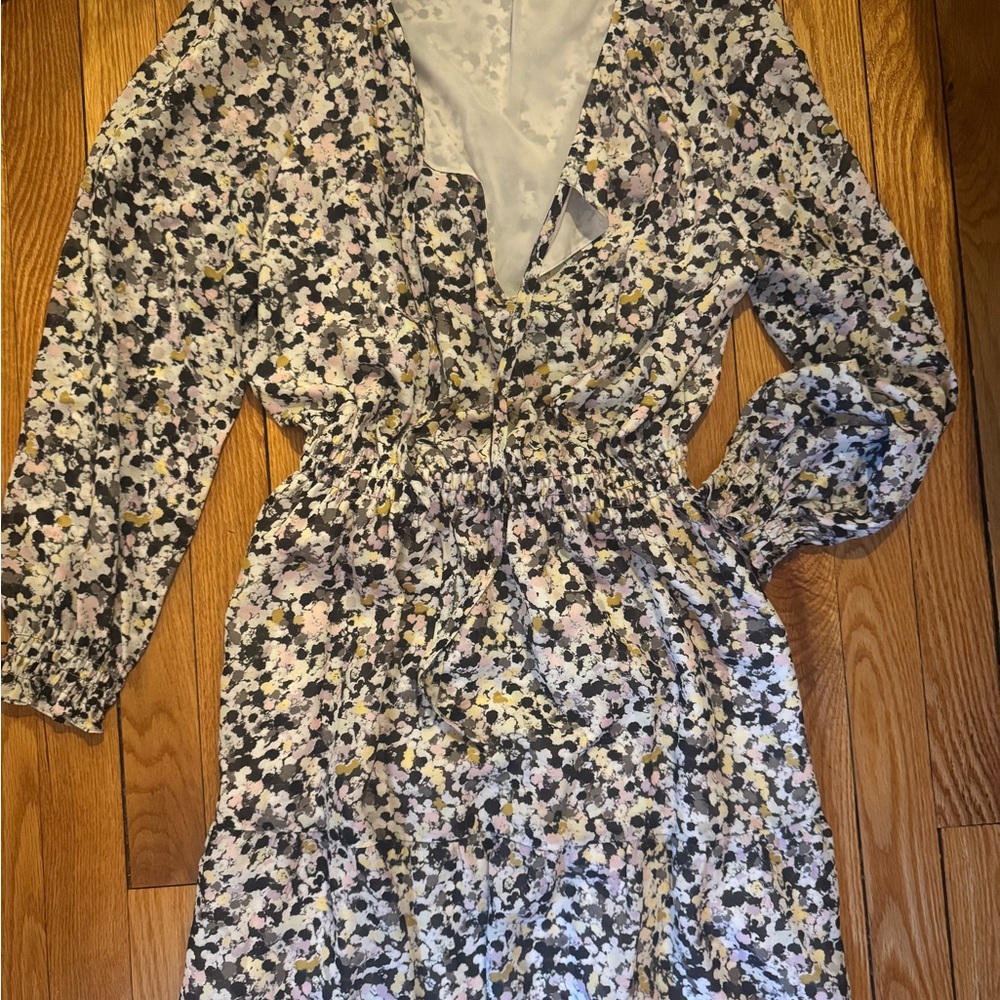 Floral Long Sleeve Dress
